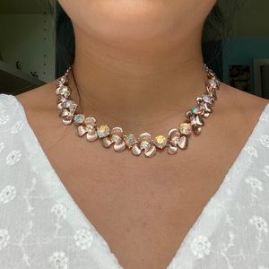 Golden Flower Necklace